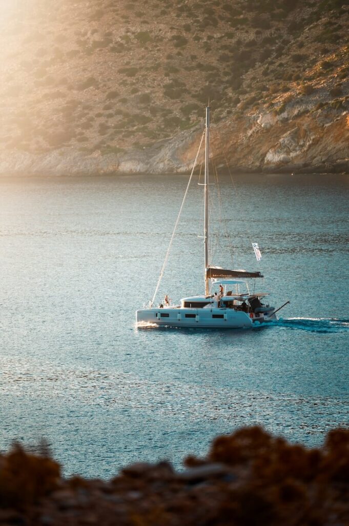 Katamarantur i Spanien under företagsresan